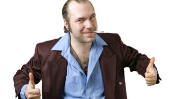 sleazy car salesman