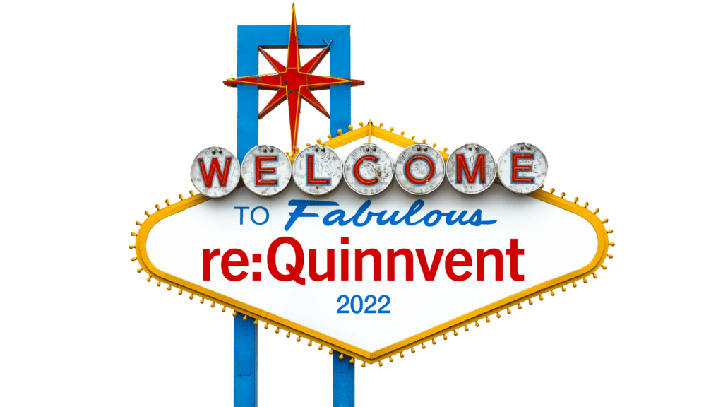 The reQuinnvent 2022 logo